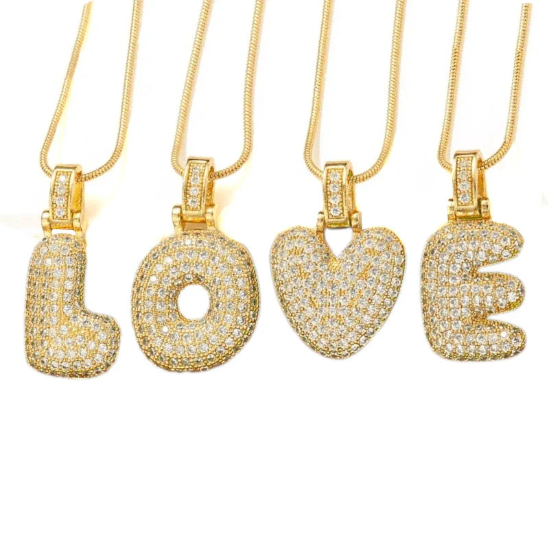 Freundschaftsketten mit Hip-Hop-Buchstaben