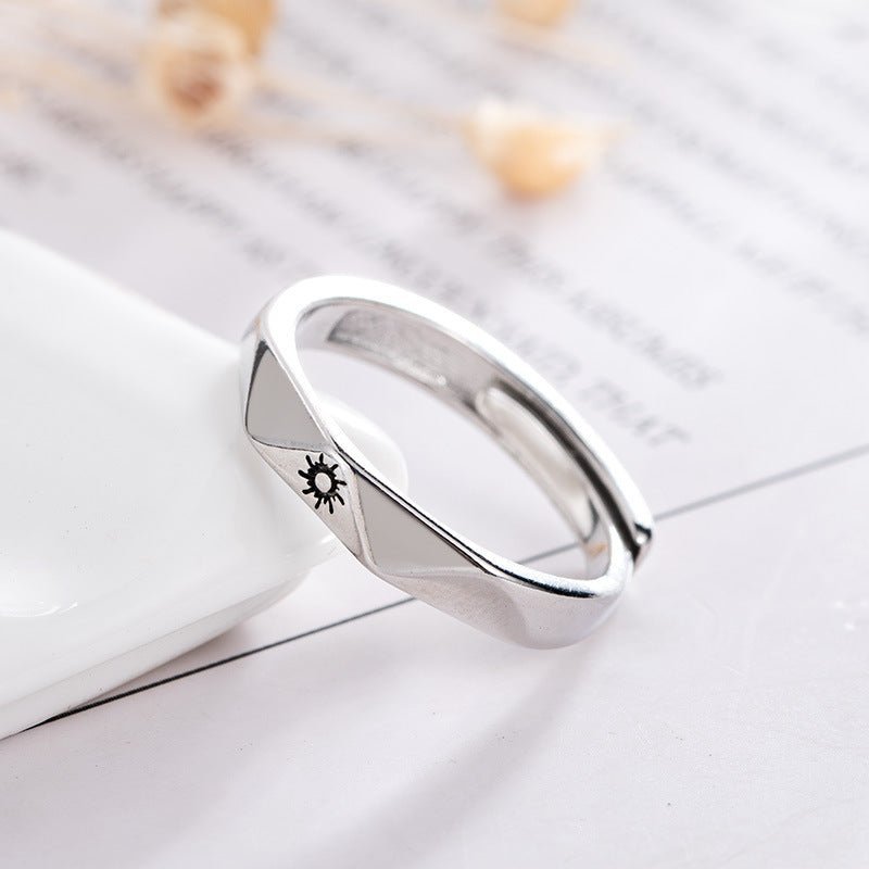 Freundschaftsringe Doppelte Sonne Mond