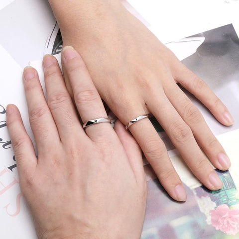 Freundschaftsringe Doppelte Sonne Mond