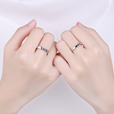 Freundschaftsringe Katze/Fisch (Für 2)