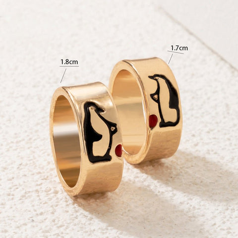 Freundschaftsringe Pinguin