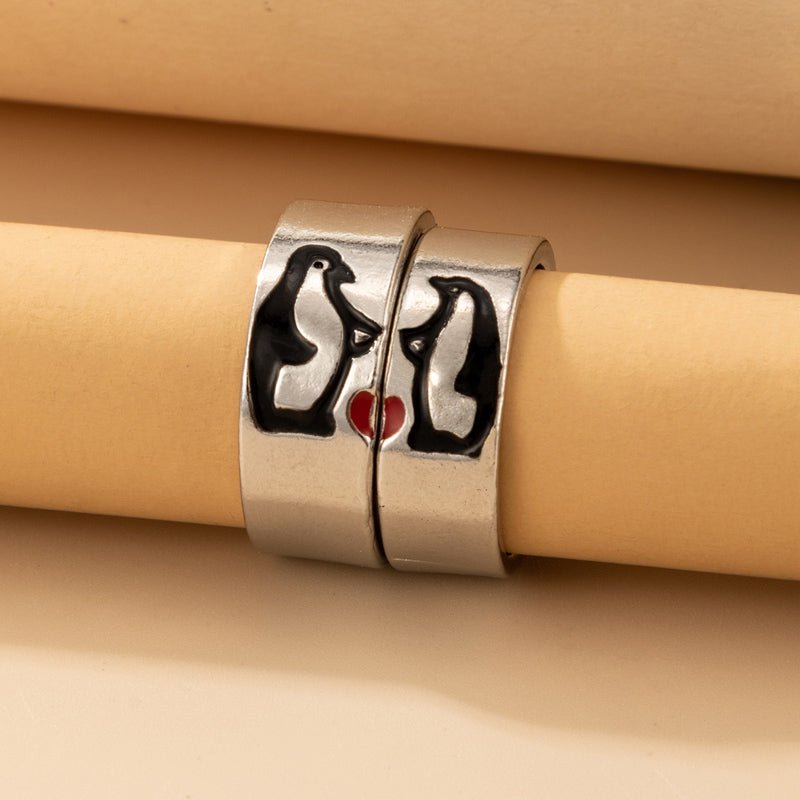 Freundschaftsringe Pinguin