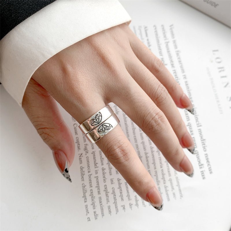 Freundschaftsringe Schmetterling