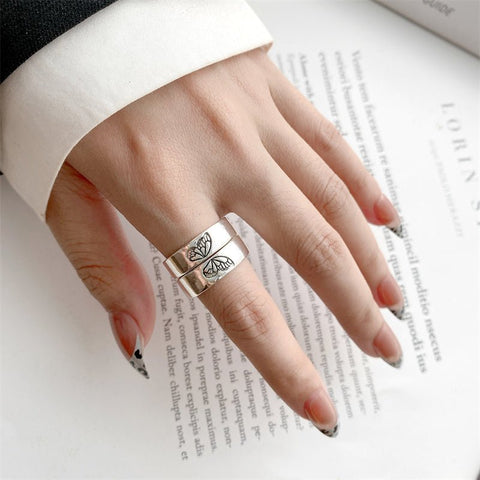 Freundschaftsringe Schmetterling