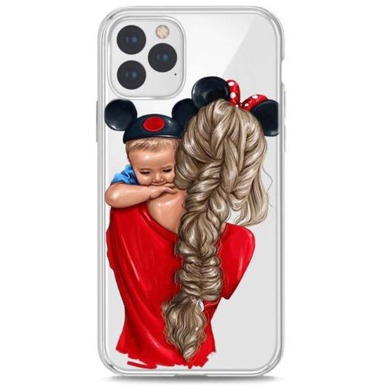 Handyhülle Familie Mutter und Baby (iPhone)