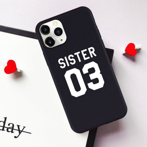 Handyhülle Familie Schwester (iPhone)