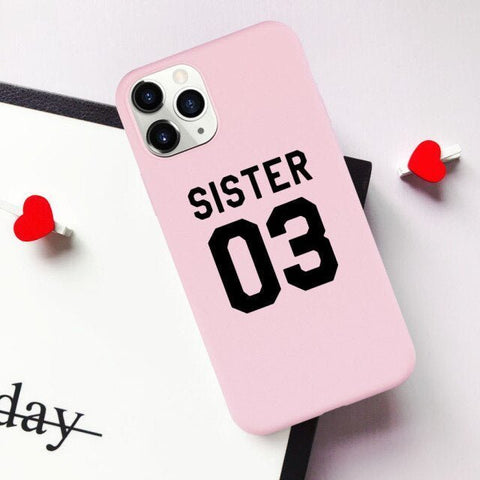 Handyhülle Familie Schwester (iPhone)