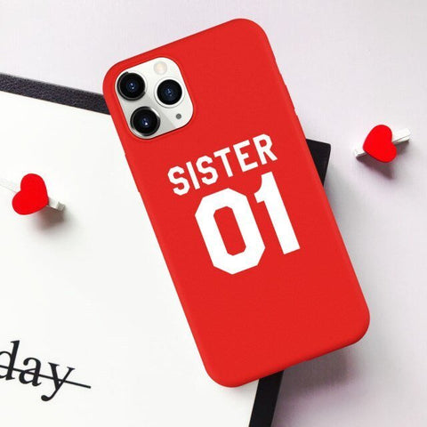 Handyhülle Familie Schwester (iPhone)