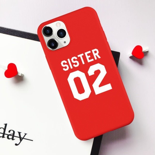 Handyhülle Familie Schwester (iPhone)