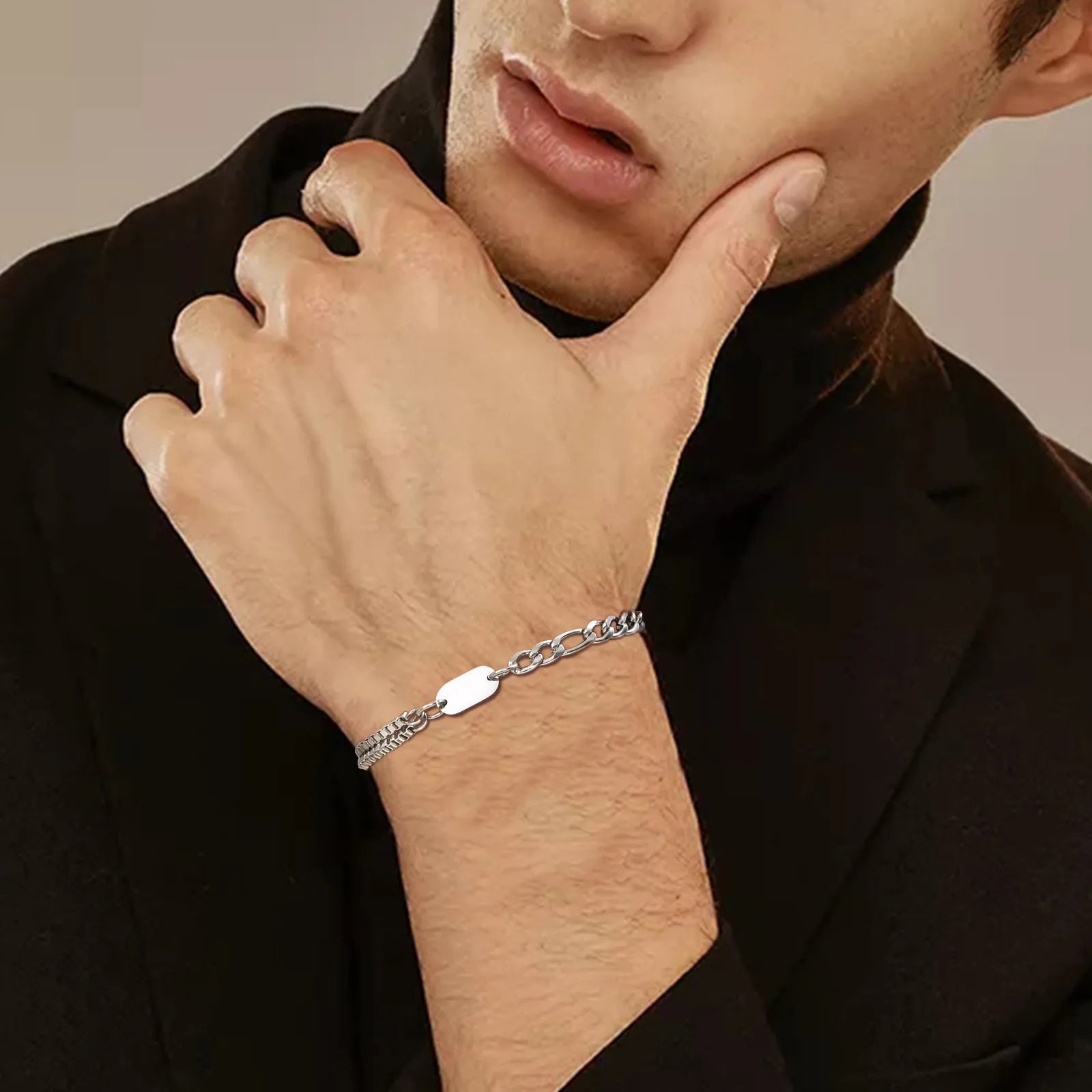 Kette Paar Anfangsbuchstabe Mann-Frau