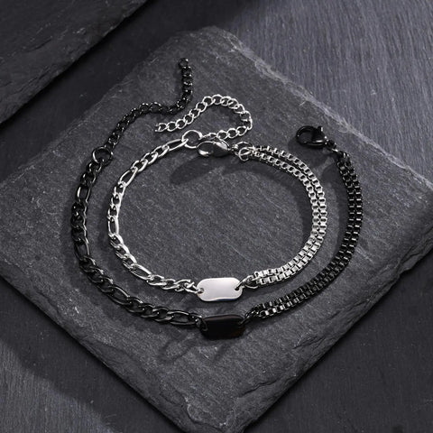 Kette Paar Anfangsbuchstabe Mann-Frau