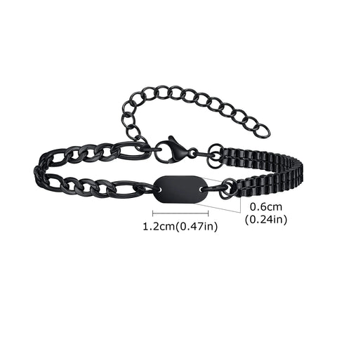 Kette Paar Anfangsbuchstabe Mann-Frau