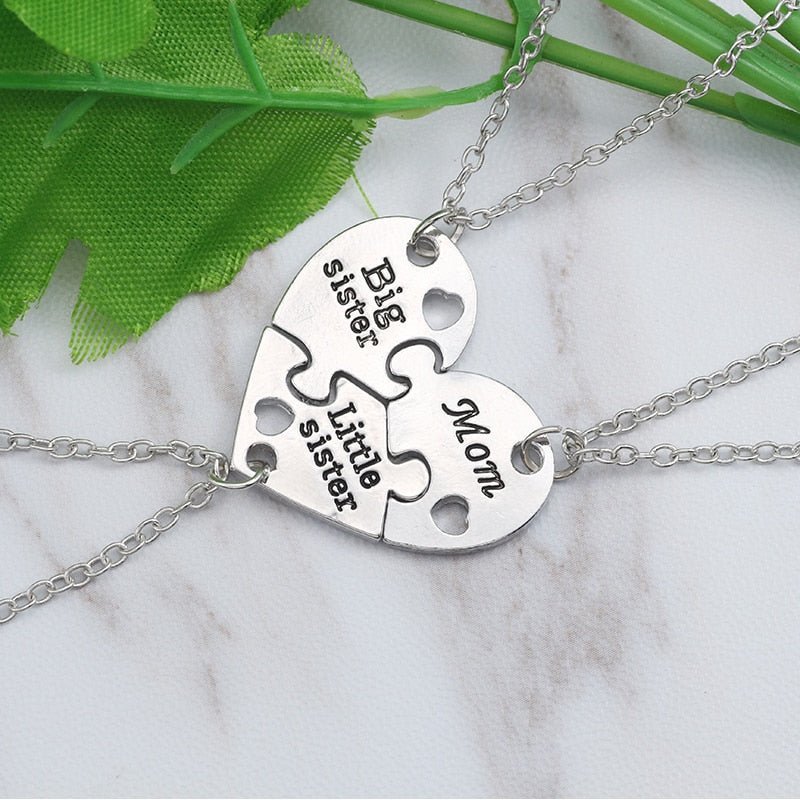 Mutter Tochter Kette Edelstahl