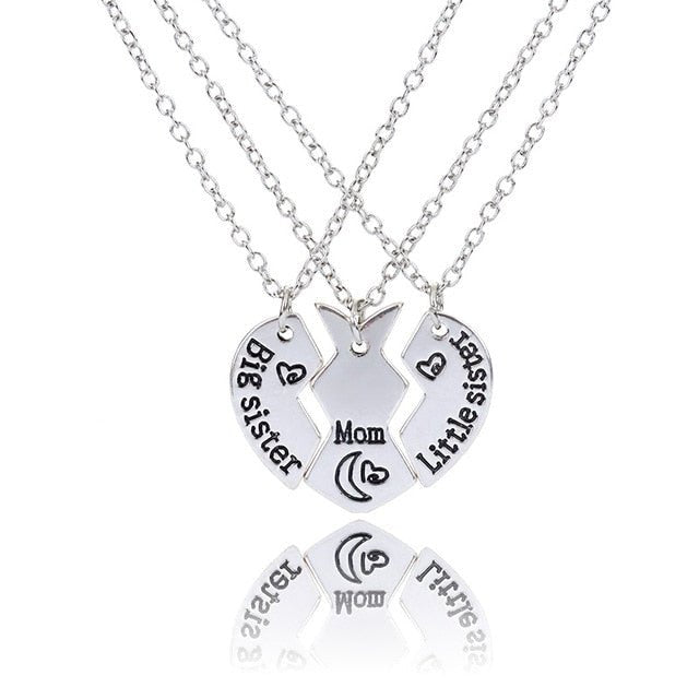 Mutter Tochter Kette Gold (Edelstahl)