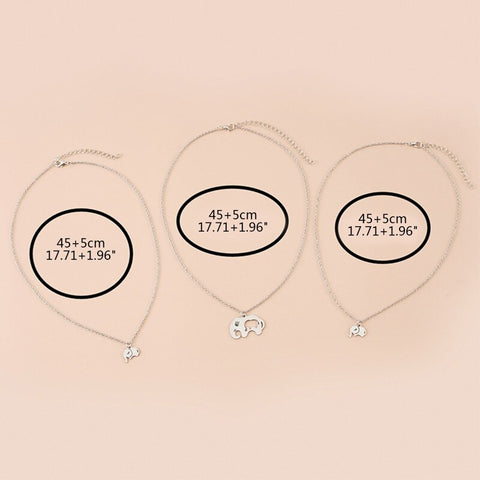 Mutter Tochter Kette Schwangerschaft Wal (3 Teile)