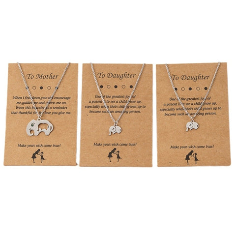 Mutter Tochter Kette Schwangerschaft Wal (3 Teile)