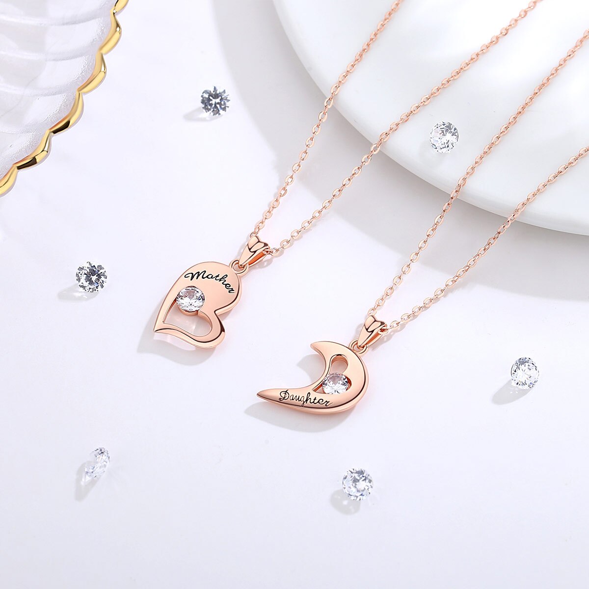 Mutter Tochter Kette Vereinigt