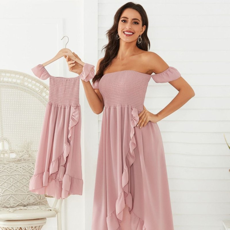 Mutter Tochter Kleid Abendkleid