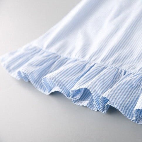 Mutter Tochter Kleid Boho mit Pompons