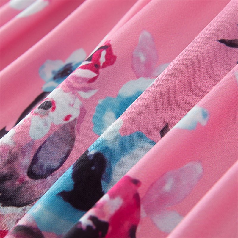 Mutter Tochter Kleid Exotisch lang