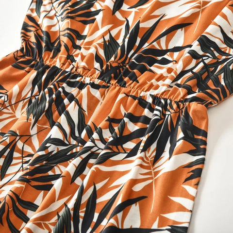 Mutter Tochter Kleid Frauen und Mädchen für den Wald