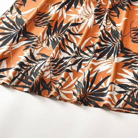 Mutter Tochter Kleid Frauen und Mädchen für den Wald