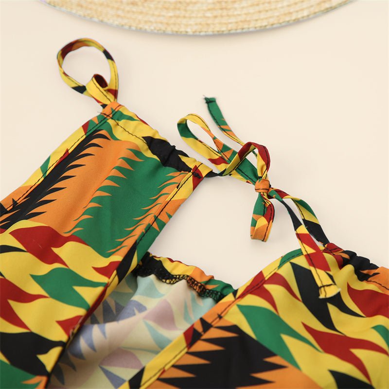 Mutter Tochter Kleid für Afrika