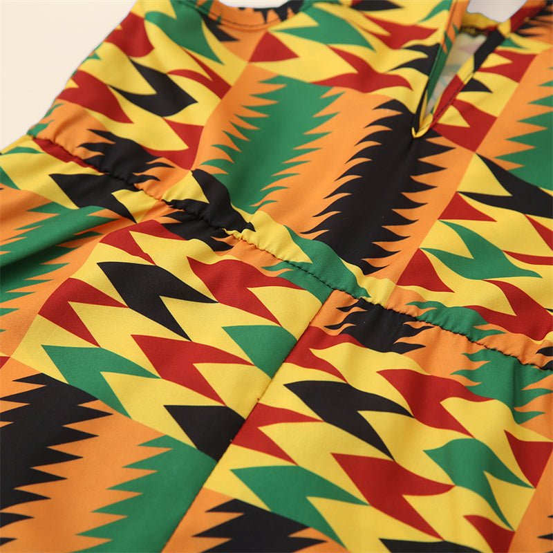Mutter Tochter Kleid für Afrika