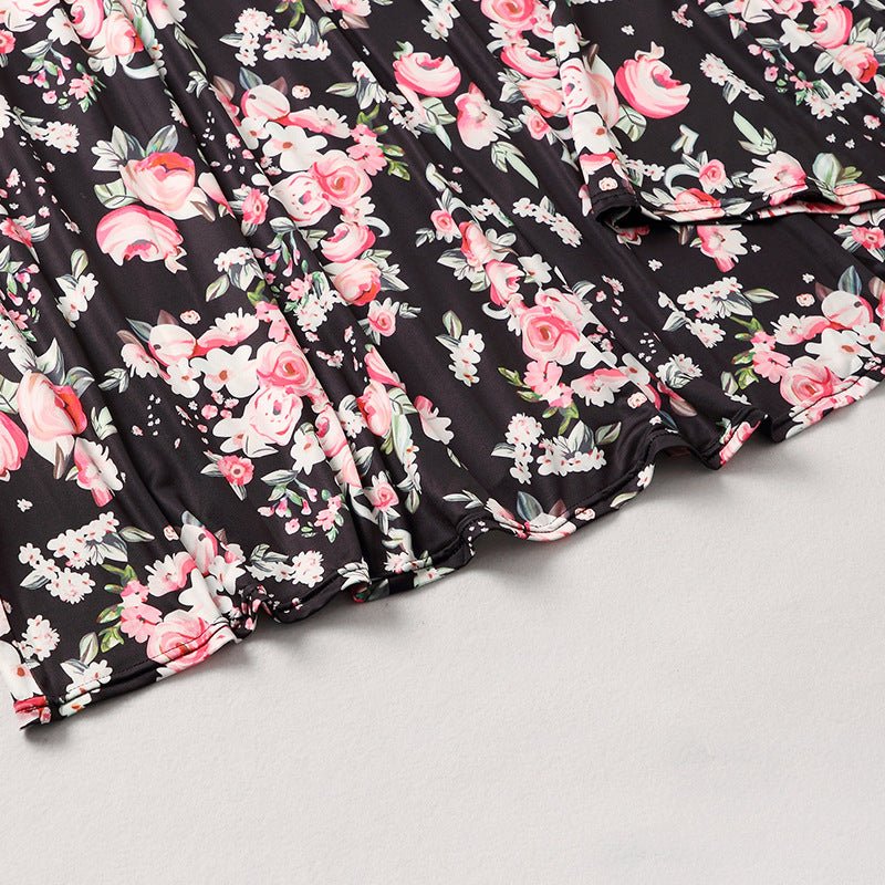 Mutter Tochter Kleid Lang