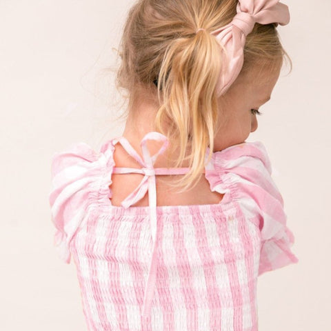 Mutter Tochter Kleid Retro