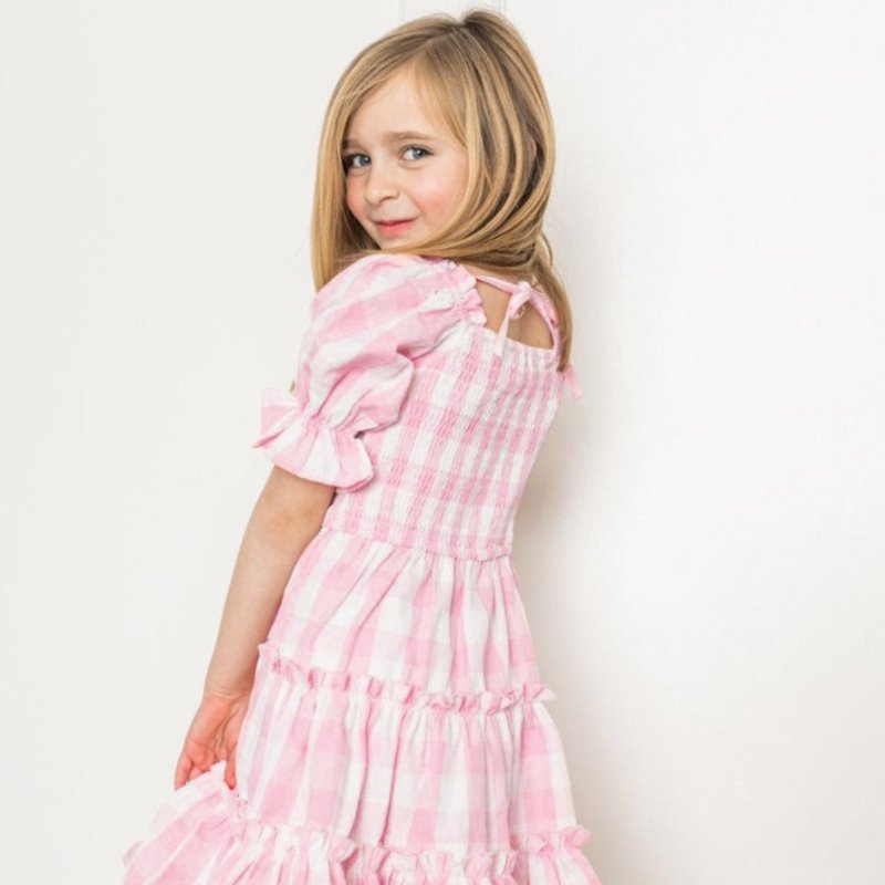 Mutter Tochter Kleid Retro