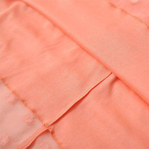 Mutter Tochter Kleid Rosa