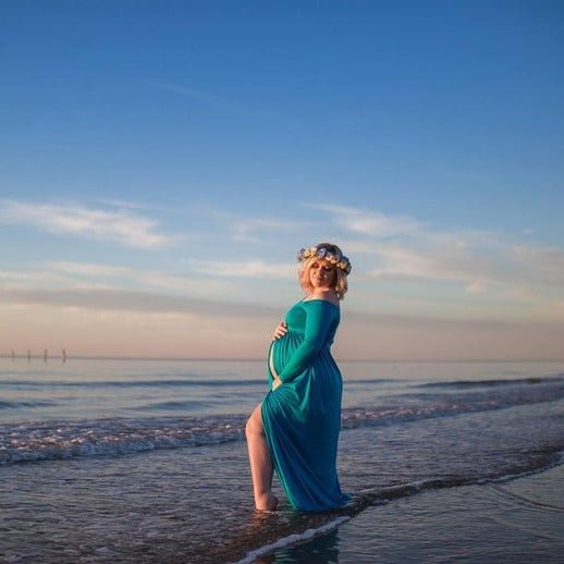 Mutter Tochter Kleid Schwangerschaft