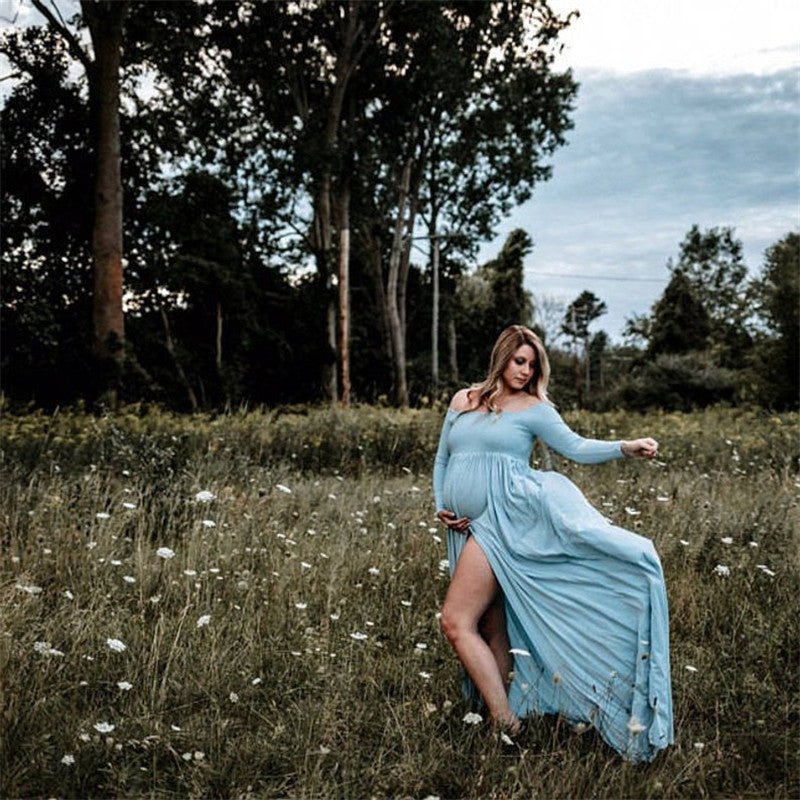 Mutter Tochter Kleid Schwangerschaft