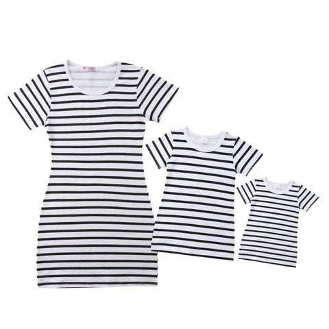 Mutter Tochter Kleid T-Shirt