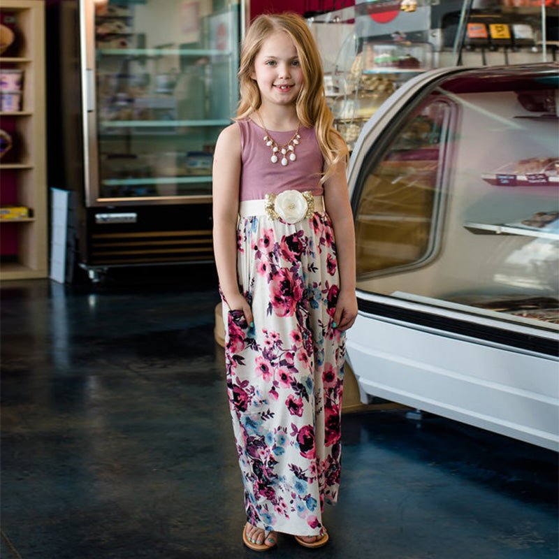 Mutter Tochter Kleid Vintage