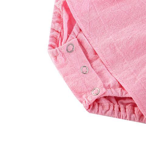 Mutter Tochter Kleid Vorne geknöpft fließend