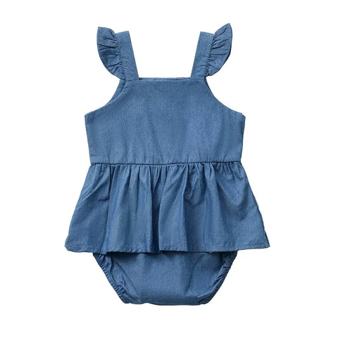 Mutter Tochter Kleid Vorne geknöpft fließend