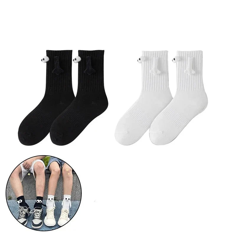 Paar-Socken Hand in Hand magnetisch