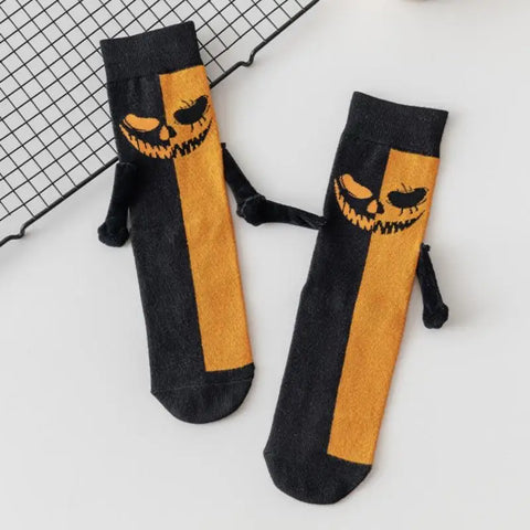 Paar-Socken Magnetisches Halloween