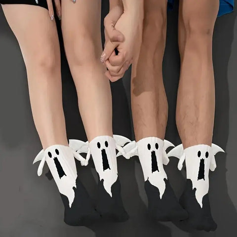 Paar-Socken Magnetisches Halloween