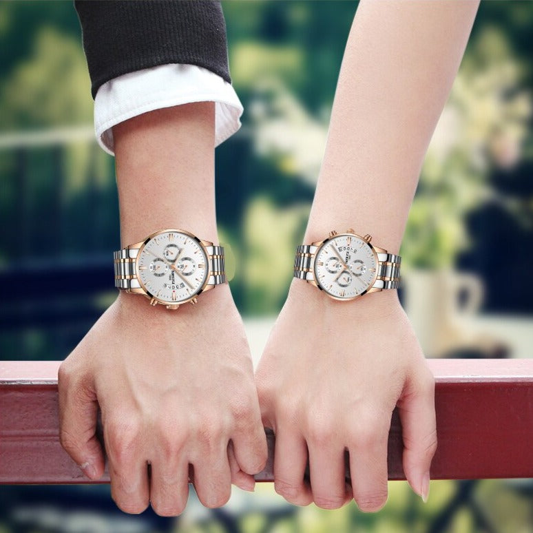 Paar Uhren für die Hochzeit ( 2 Stück)