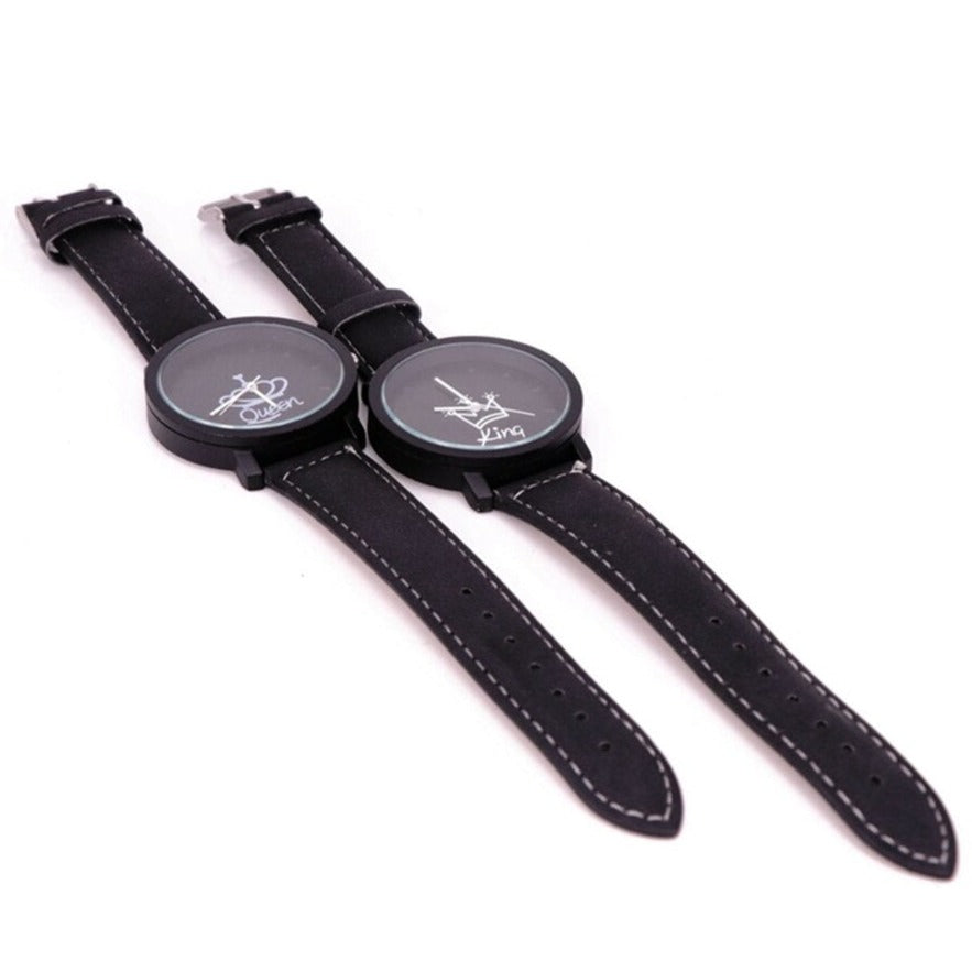 Paar Uhren - König Königin