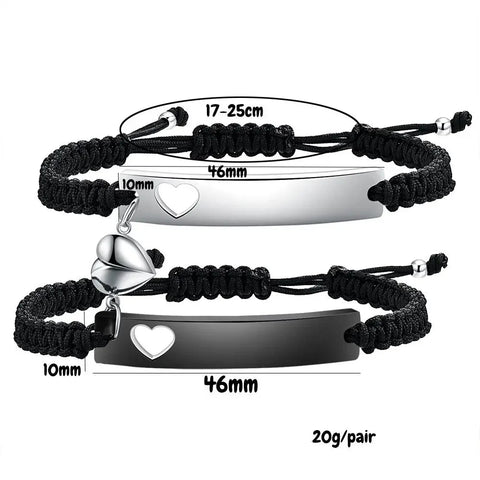 Personalisierbares Paar- Armband