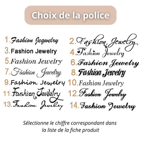 Personalisierbares Paar- Armband