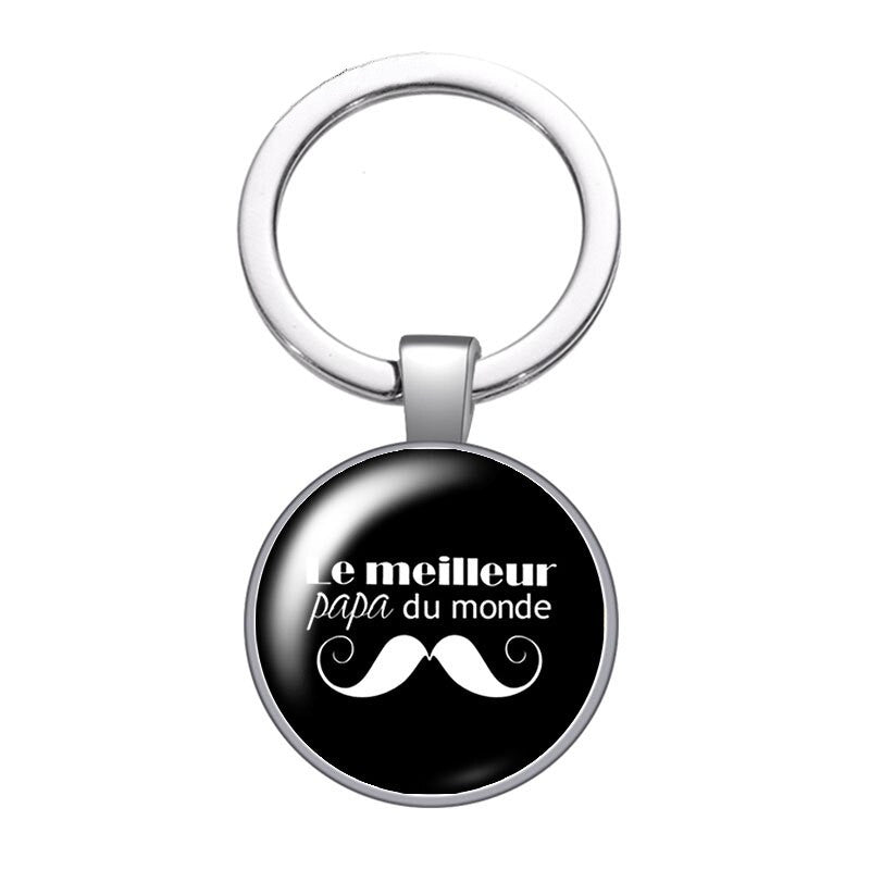 Schlüsselanhänger Familie Bester Vater