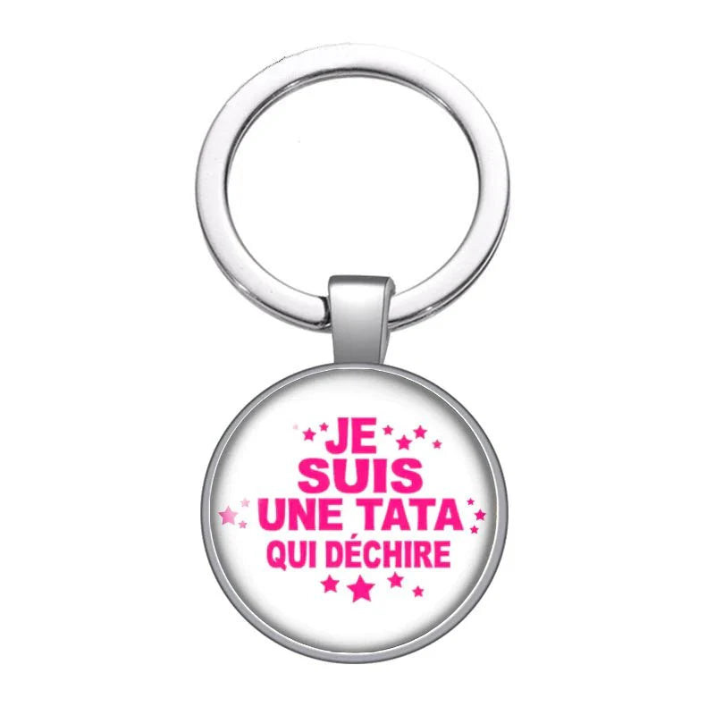 Schlüsselanhänger Familie Für wunderbare Tanten