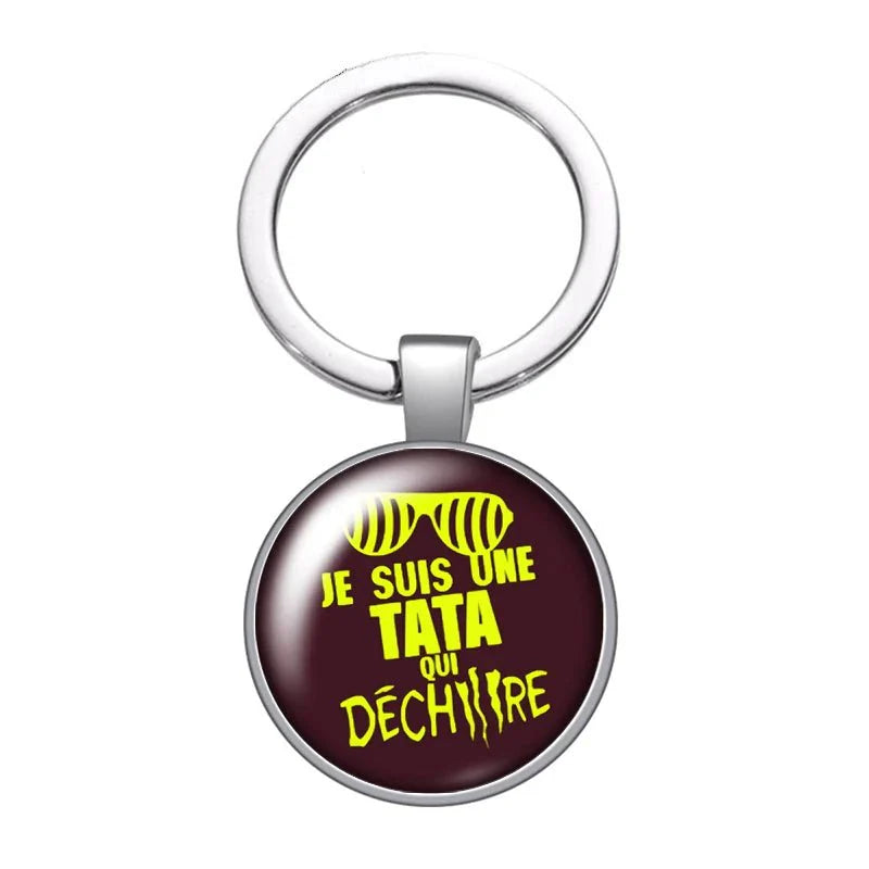 Schlüsselanhänger Familie Für wunderbare Tanten