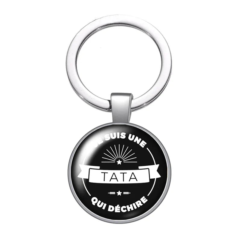 Schlüsselanhänger Familie Für wunderbare Tanten