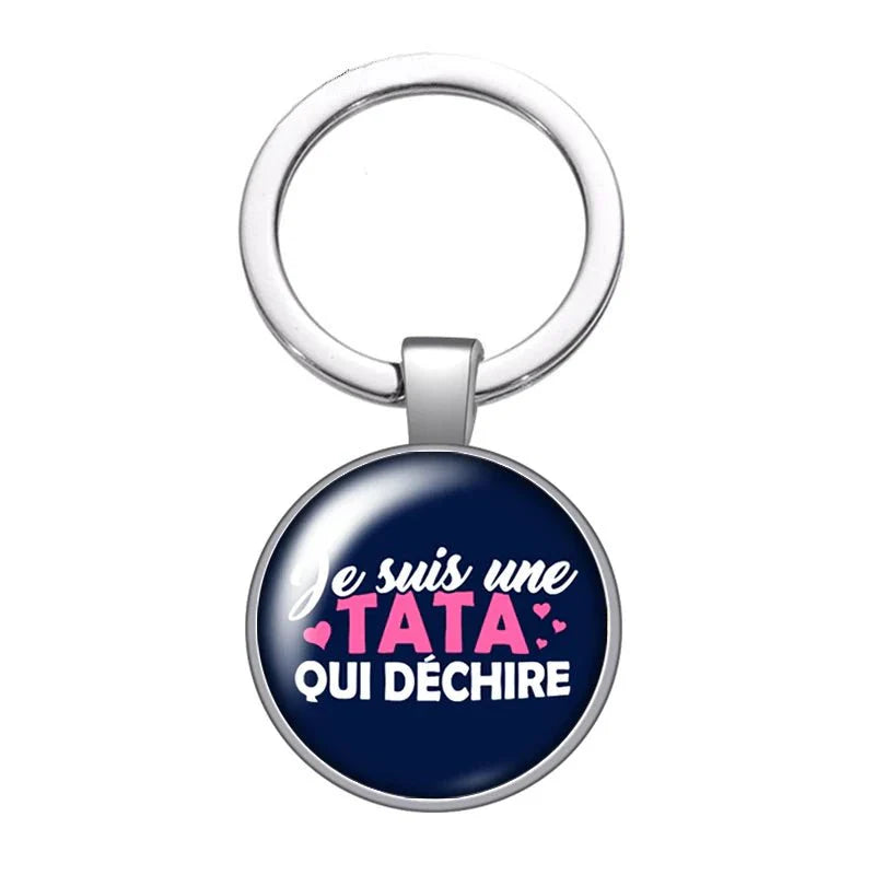 Schlüsselanhänger Familie Für wunderbare Tanten